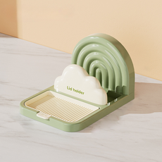 Shopping 153 漂亮的烹飪工具架, 1個, 01 綠色