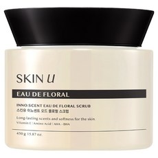 Skinu Innocent 優雅花香身體磨砂膏, 1個, 450g