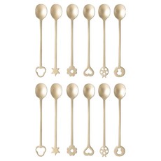 sambonet Party Portafortuna Living Antique Pvd 湯匙, 香檳, 12個