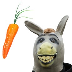 PARTY 09 快樂驢子面具, 混合顏色, 1個