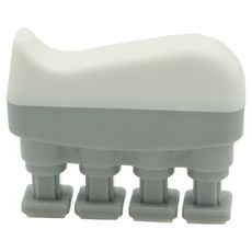 Mareb 可調節強度手指握力器, 1個, 灰色