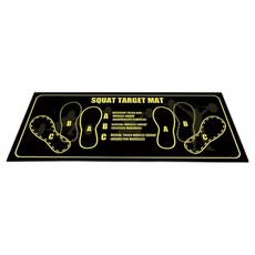 Enrich 防滑矽藻土橡膠底深蹲墊 5, 1個, 混合色