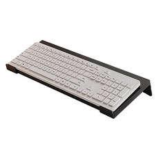 小麥購物 鍵盤增高托架 L1217 45 x 15.2 x 5.7cm, 黑色, 1個