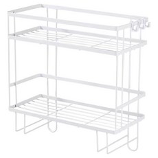 生活升級研究所 免鑽孔馬桶上方置物架, 1個, 白色