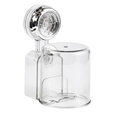 小麥購物 旋轉吸盤牙刷架 L805, 透明色, 1個