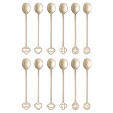 sambonet Party Oriental Living Antique Pvd 湯匙, 12個, Champagne