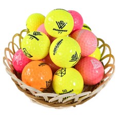 Diamond Wings飛遠用彩色混合打痕球 經濟型, 隨機出貨, 20個