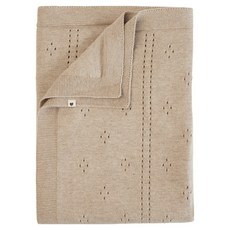 BIBS Knitted Blanket 針織棉毯, Pointelle 香草