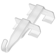 tescoma Flexispace門後掛勾 9cm, 透明色, 2個