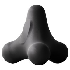 노르노르 4중 어깨 전신 마사지볼, 그레이, 1개