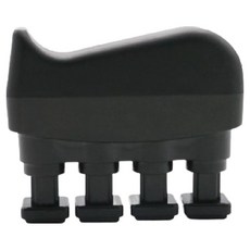 Mareb 可調節強度手指握力器, 1個, 黑色