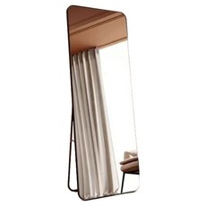 Locus 圓形方形立鏡 45*155cm, 黑色