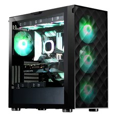 주연테크 2025 리오나인 익스트림 코어i7 인텔 14세대 라데온 RX 9070 XT, 블랙, 32GB, 1TB, Free DOS, D747K97XT-B