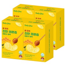 Daily One 含蜂蜜的濃縮檸檬汁 檸檬水原液 14入, 350g, 4個