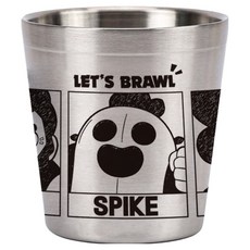 LiLFANT 荒野亂鬥 全景雙層不鏽鋼杯, 單一顏色, 1個, 180ml