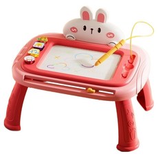 Funysofy 動物素描磁性畫板, 兔子粉紅色, 1個