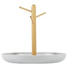 화장품 액세서리 수납 정리 트레이, 화이트, 1개