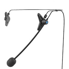 CAROL 佳樂 有線頭戴式麥克風, 黑色, H-807