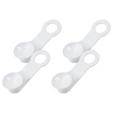 PEONIST 吸盤式馬桶蓋提把 4入, 白色