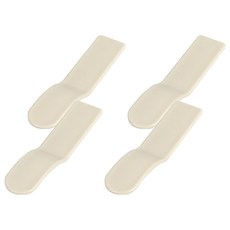 PEONIST 彩色防髒馬桶坐墊提蓋器 4入, 米色