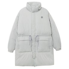 PanAm 中性款JOURNEY OUTPOCKET長版羽絨棉外套 3531