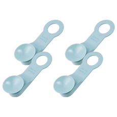 PEONIST 吸盤式馬桶蓋提把 4入, 藍色