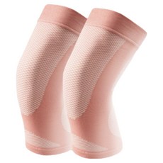 Luneon 簡約運動護膝 橘粉色, 2個