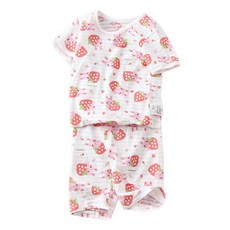 Bebehome居家生活 竹節棉透氣兒童居家衣 睡衣睡褲2件組 1歲半 85cm適用