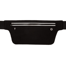 Meongsters 手機收納運動腰帶, 1個, 黑色
