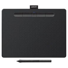 wacom Intuos Comfort Plus Medium 藍牙繪圖板, 黑色, CTL-6100WL/K0-C