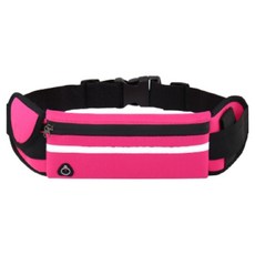 멍스터즈 輕薄運動腰包, 1個, 玫瑰色