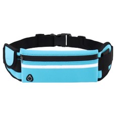 멍스터즈 輕薄運動腰包, 1個, 天空藍