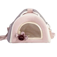 YOUPICK 優品庫 小寵外出兩用斜挎包, 粉紫色, 1個