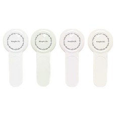 피어니스트 클린 위생 변기커버 손잡이 4종 세트, 크림, 핑크, 화이트, 민트