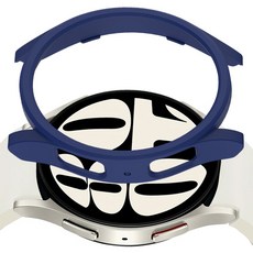 리아몬트 갤럭시워치 PC 하드커버 베젤링 케이스, 네이비, 1개