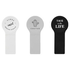 PEONIST 衛生夾式馬桶蓋提把3件組, 白色, 黑色, 灰色