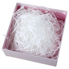 세븐집 종이 선물 포장 완충재 스타핑 500g, 화이트, 1개