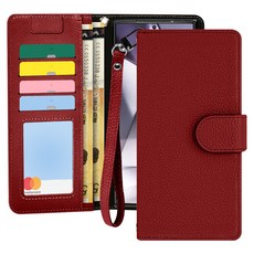 iPeak Opecal 牛皮錢包掛繩日誌型手機殼