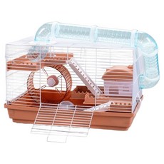 hipidog 嬉皮狗 倉鼠籠 3層, 1個, 橘色