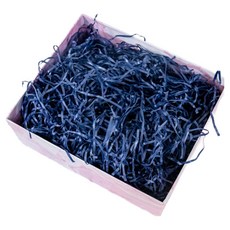 세븐집 종이 스타핑 선물 포장 완충재 쵸핑지 500g, 딥블루, 1개