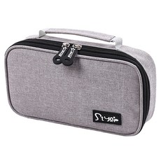 大容量收納袋筆袋 R99262, 灰色, 1個