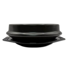 Doto kpc Gangttuk 強力砂鍋 營業用圓形鍋 2號 + 美耐皿託盤組, 1套, 176mm