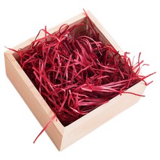 세븐집 종이 스타핑 선물 포장 완충재 쵸핑지 500g, 레드, 1개