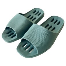 SHABATH 韓國製 高級 Mior 浴室拖鞋, 1個, 深綠色