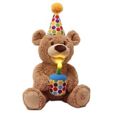 GUND 會唱歌的泰迪熊泰泰, 混合色, 1個, 43cm