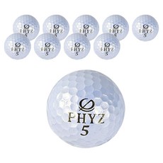XXIO PHYZ 白色混合二手球 實惠型, 10個, 隨機出貨, 1件