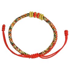 財神小舖 開運吉祥金剛結五色線手鍊