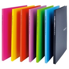 ECO Chungwoon Eco 透明文件夾 10頁, 7個, 混合顏色
