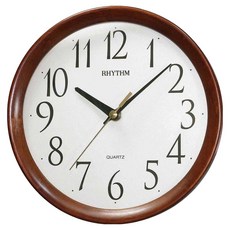 RHYTHM 麗聲 經典實木掛鐘