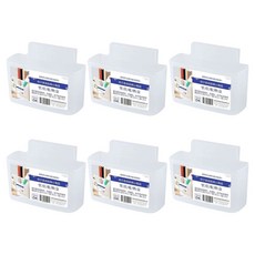 다퍼남 냉장고 공간활용 도어 포켓 정리함, 6개, 1개입